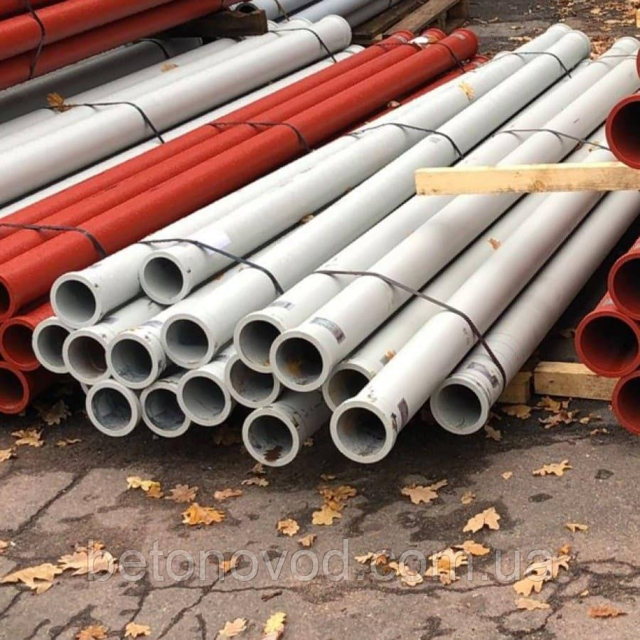 Бетоновод 125 мм, 4 мм, L – 3 м, діаметр по фланцю 148 мм Італія
