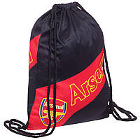 Рюкзак-мешок Zelart GA-4433-2 цвет черный-красный ht