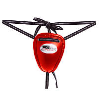 Защита паха (ракушка) для тайского бокса TWINS GPS1 размер XL (для взрослых) цвет красный ht
