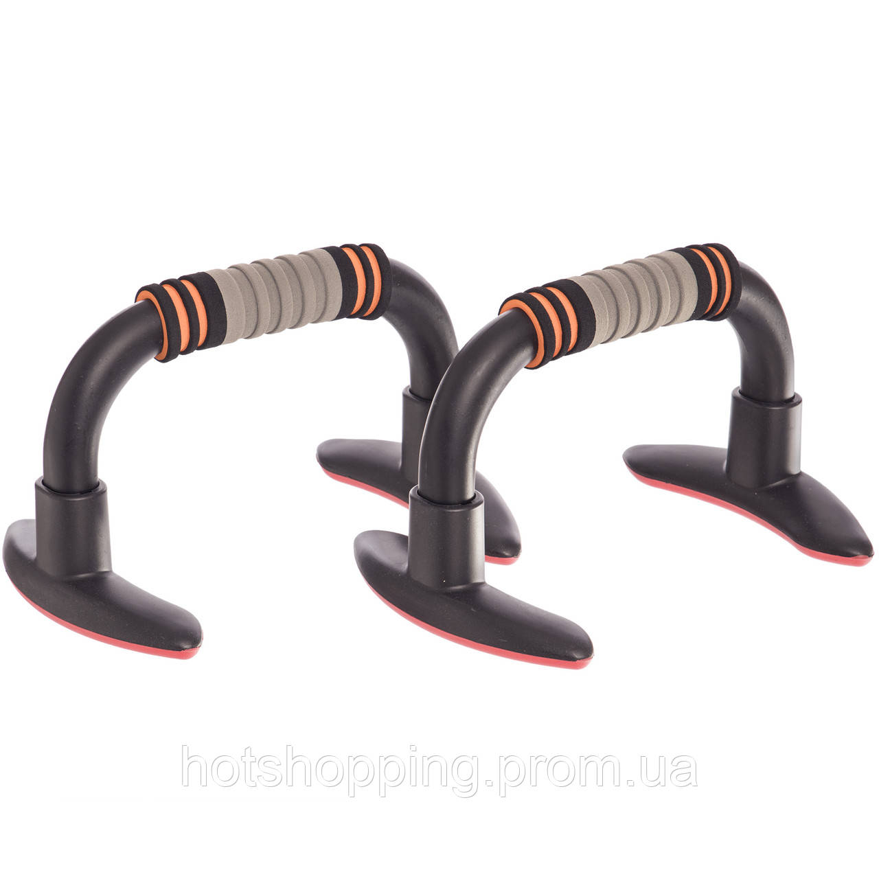 Упоры для отжиманий Zelart DCF-18 PUSH-UP BAR 23x15см черный ht - фото 1 - id-p2147882768