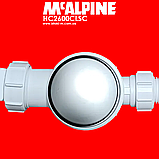 Сифон для ванни клік-клак сатин HC2600CLSC McALPINE, фото 4