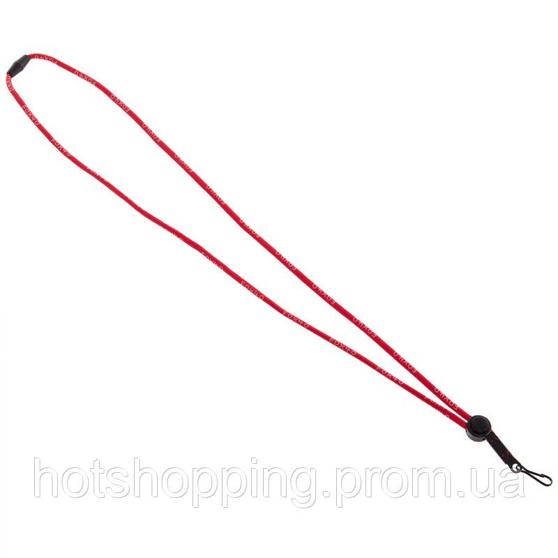 Шнурок-ремешок для свистка с карабином BREAKAWAY LANYARDS FOX40-100 цвет черный ht - фото 2 - id-p2147869459