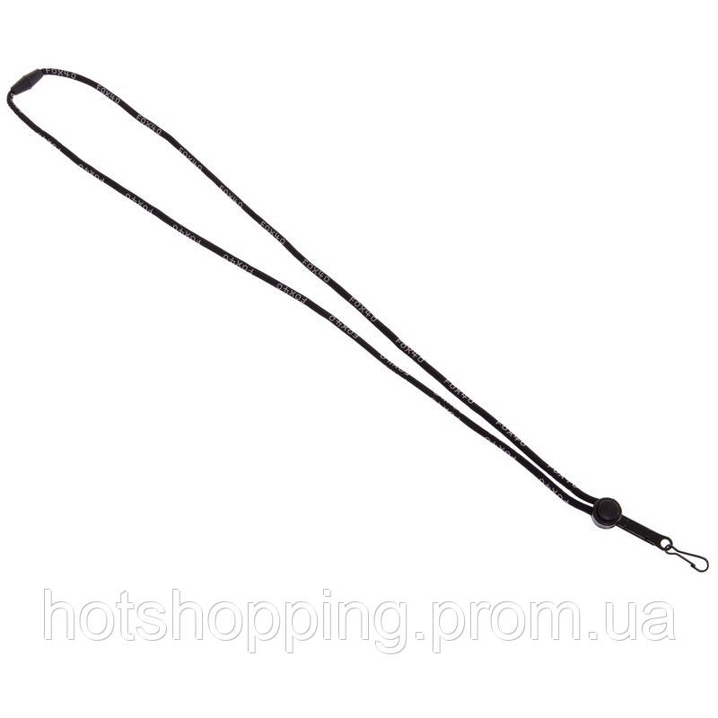 Шнурок-ремешок для свистка с карабином BREAKAWAY LANYARDS FOX40-100 цвет черный ht - фото 6 - id-p2147869459