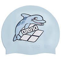 Шапочка для плавания детская ARENA MULTI JUNIOR WORLD CAP 5 AR-91388-20 цвет голубой ht