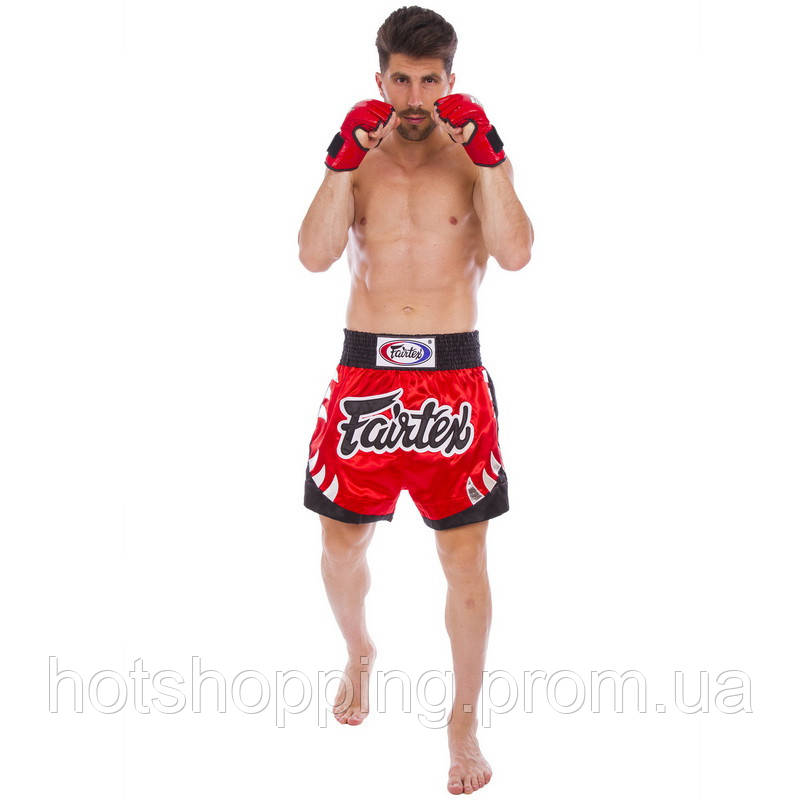 Шорты для тайского бокса и кикбоксинга FAIRTEX BS0611 размер XL ht - фото 5 - id-p2147869532