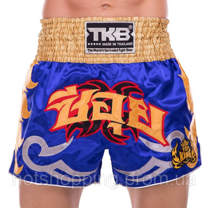 Шорты для тайского бокса и кикбоксинга TOP KING TKTBS-049 размер S цвет черный ht - фото 10 - id-p2147869558