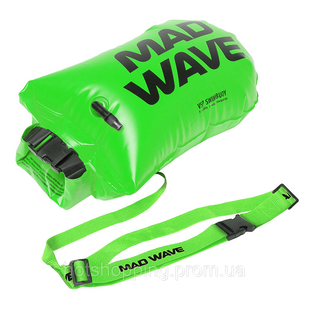 Сигнальный надувной буй MadWave M2040010 цвет зеленый ht - фото 7 - id-p2147877851