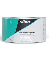 Шпатлівка ультрашвидка (8 хв.) полегшена, Шпаклевка Silco 6110 B11 SFR Superfast, Питома вага 1,3 кг/л. Колір