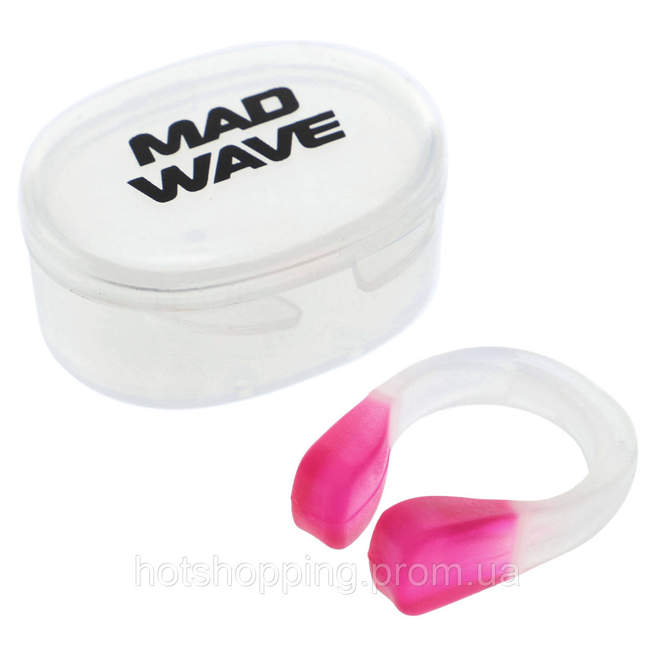 Зажим для носа MadWave FLOAT M0711010 цвет розовый ht - фото 1 - id-p2147885440