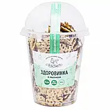 Крекери Здоровинка з льоном Ай Да Бейкер Ay Da Baker, 90г, фото 3