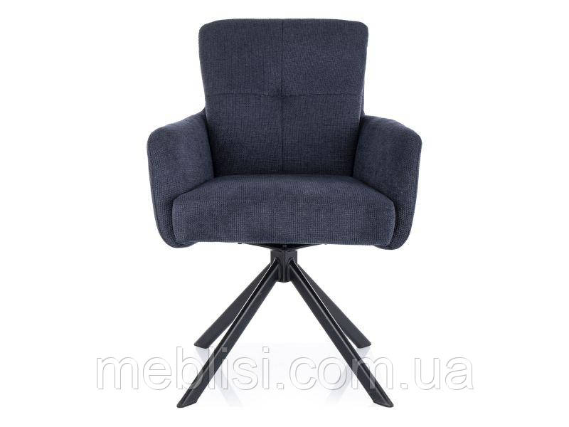 Крісло синє поворотне BASIL VARDO поворот 180° tap89 (Signal Польща)