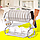 Сушарка для посуду з неіржавкої сталі Kitchen Storage Rack Стійка для зберігання посуду, фото 7