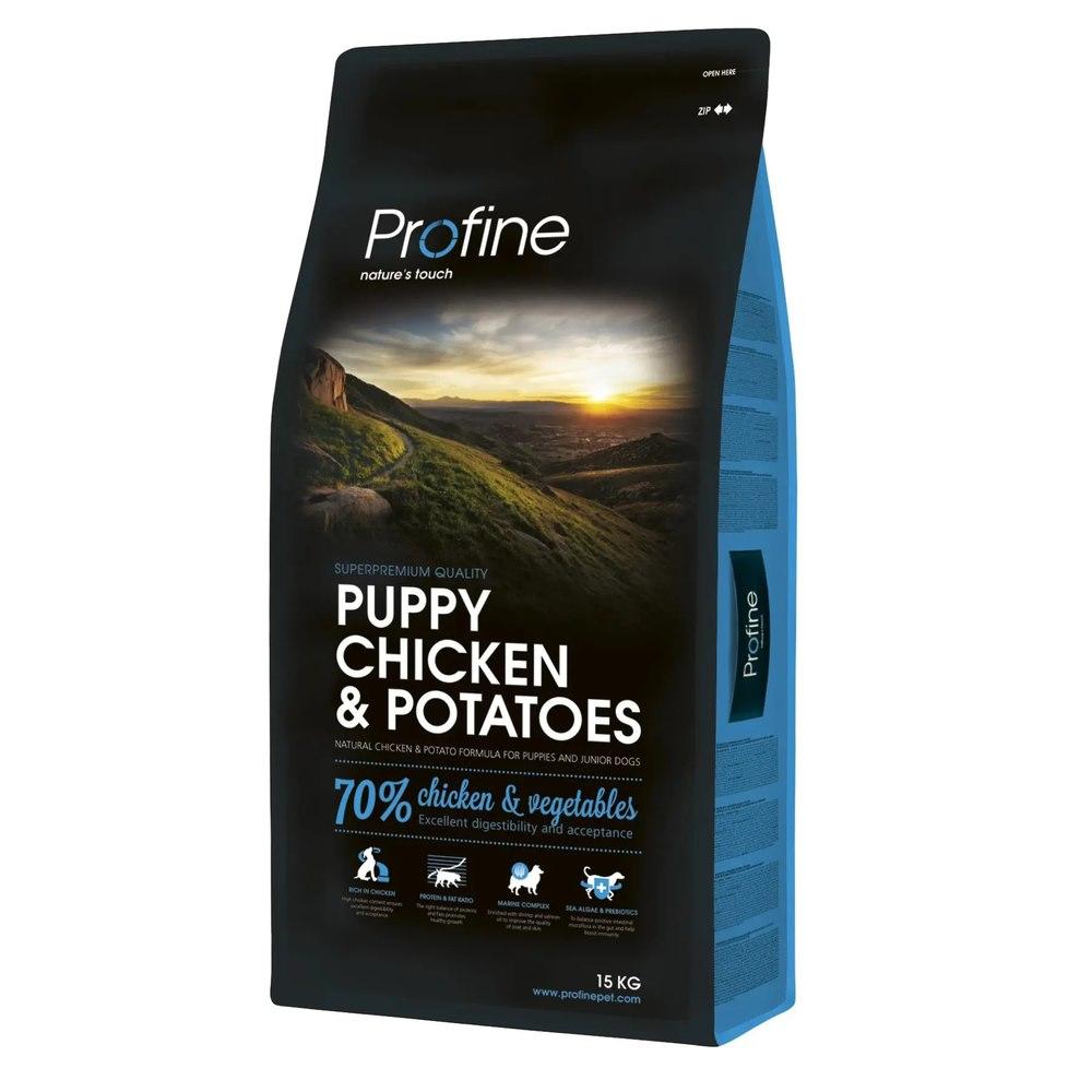 Profine Puppy Chicken Potatoes для цуценят з куркою 15 кг