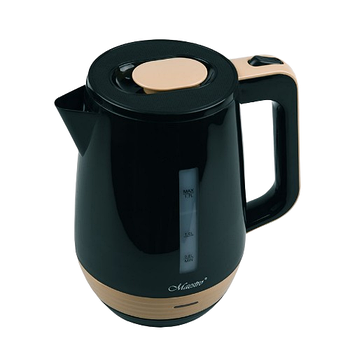 Електрочайник 1,7л 1850-2200W (диск) чорний MR-033-BLACK Maestro