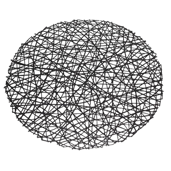 Підставка під тарілку d38см кругла Модерн чорна 444-128 БОНА ДИ