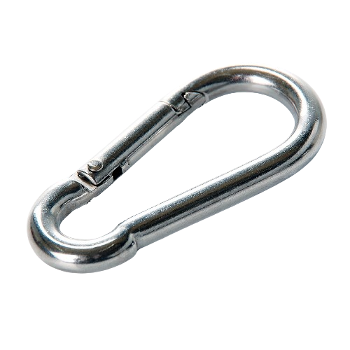 Карабін пожежний M5*50мм нержавіюча сталь APRO, фото 1