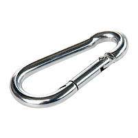 Карабін пожежний M5*50мм нержавіюча сталь APRO, фото 2