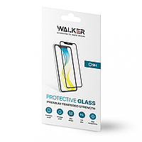 Защитное стекло WALKER Full Glue для Apple iPhone 15 Pro Max black