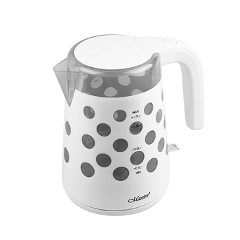 Електрочайник 1,7л 1850-2200W (диск) білий MR-045-WHITE Maestro
