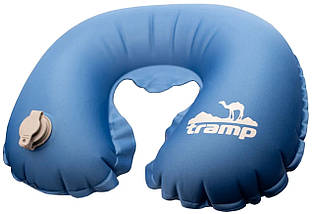 Надувна подушка під шию Tramp TRA-159 | Компактна, легка, зручна, анатомічної форми, для кемпінгу та подорожей, фото 4