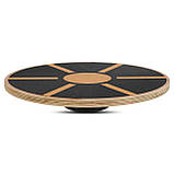 Диск дерев'яний балансувальний 39 см Zelart FI-0912, фото 3