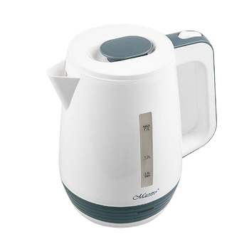 Електрочайник 1,7л 1850-2200W (диск) білий MR-033-WHITE Maestro
