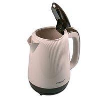 Електрочайник 1,7л 1850-2200W (диск) бежевий MR-042-BEIGE Maestro, фото 4