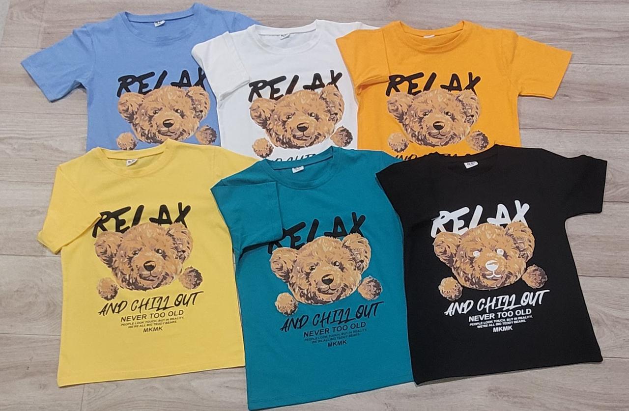Футболки "RELAX" дитячі 9/12 років; Гурт. Туреччина