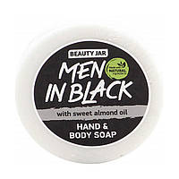 Парфюмированное мыло Men in Black Beauty Jar 80 г KS, код: 8346879