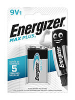 Батарейка Energizer MAX PLUS Alkaline 9v (Krona), щелочная, 1шт