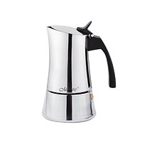 Кофеварка гейзерная 100мл нержавеющая сталь MR-1668-2 Espresso Moka Maestro