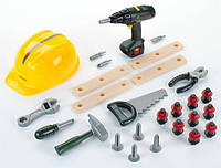 Детский набор инструментов с каской и шуруповертом Bosch Klein IR29174 KS, код: 8251368