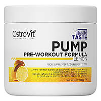 Комплекс до тренировки OstroVit PUMP Pre-Workout 300 g 30 servings Lemon KS, код: 7623299