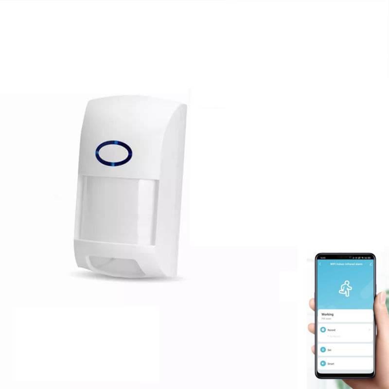 Бездротовий інфрачервоний Wi-Fi детектори руху. Датчик охоронної сигналізації. Tuya/Smart Life, фото 1