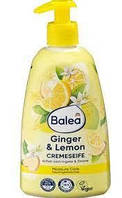 Мыло жидкое с дозатором Balea Creme Seife Ginger&Lemon Имбирь и Лимон 500 мл