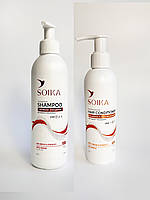 Набір для волосся Soika "Глибоке очищення" (шампунь та бальзам) 2 од. 300мл+200мл