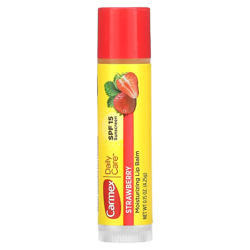 Бальзам для губ Полуниця Carmex Strawberry Stick SPF 15
