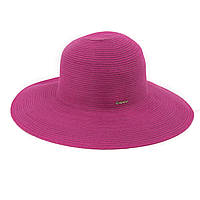 Шляпа широкополая Del Mare КЕЙСИ ярко-розовый 55-59 KS, код: 7479507