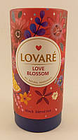 Чай Ловаре Lovare Love Blossom черный чай с ароматом маракуйи и манго 80г в тубусе