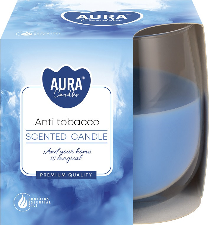 Ароматична свічка у склі Антитютюн 7 см (sn71-69), фото 1