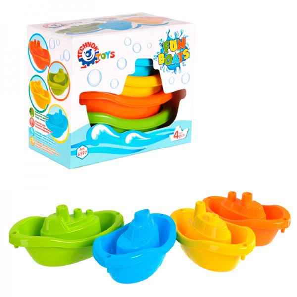 Игрушки для купания ТехноК Кораблики TK-6597 - фото 1 - id-p2147953320