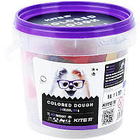 Тісто для ліплення кольорове Kite Dogs 8*20 г +2 формочки+стек (K22-137)
