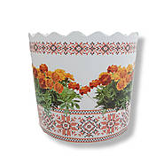 Форми для випікання паперові 110*85 Вишиванка, фото 2