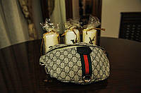 Поясная сумка Gucci Luxe Серая 2676