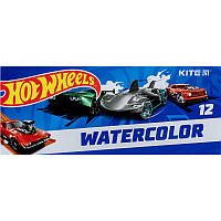 Фарби акварельні Kite Hot Wheels 12 кольорів (HW23-041)