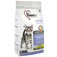 Корм 1st Choice Kitten сухий з куркою для кошенят 2.72 кг BS, код: 8451110