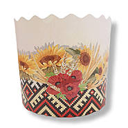 Форми для випікання паперові 70*85 Вишиванка, фото 2