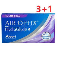 Мультифокальные линзы AIR OPTIX plus HydraGlyde MULTIFOCAL