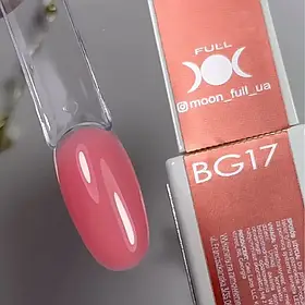 Рідкий гель Moon Full Liquid Builder Gel BG17 для зміцнення та моделювання кораловий риф 15 мл