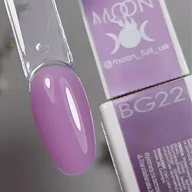 Рідкий гель Moon Full Liquid Builder Gel BG22 для зміцнення та моделювання бузкова орхідея 15 мл